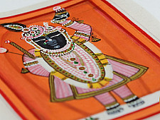 Miniature painting ~ Srinath ji ~ { 2 }